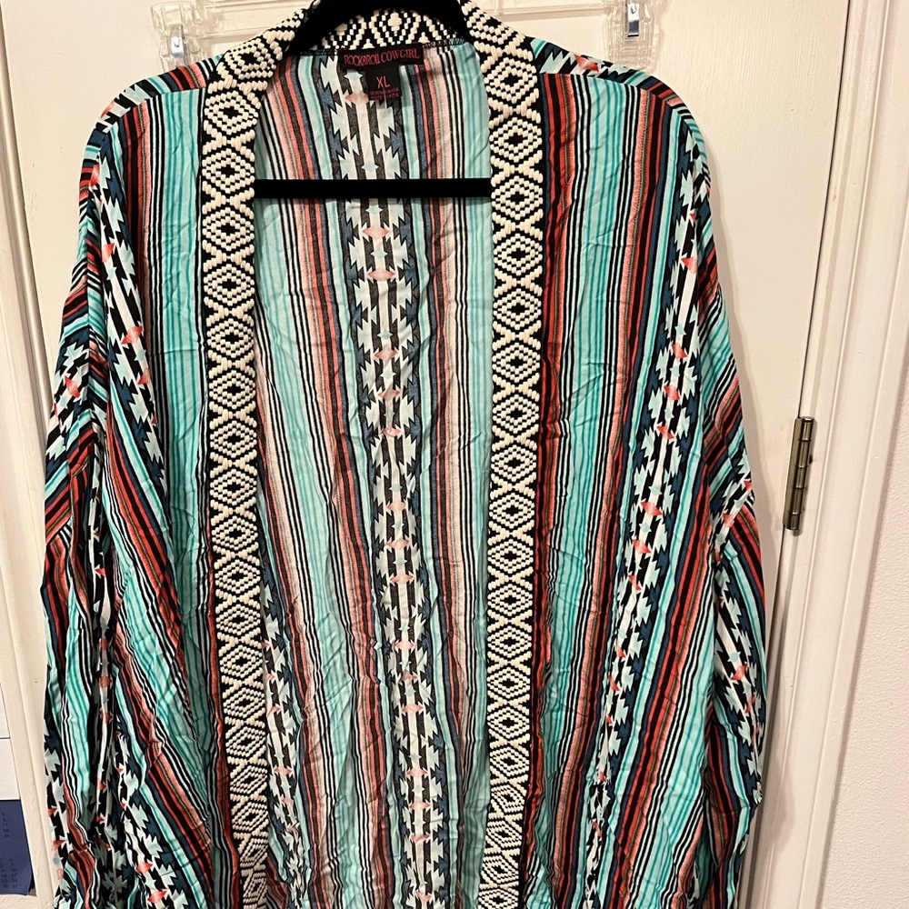 NWOT Rock&Roll Cowgirl Duster